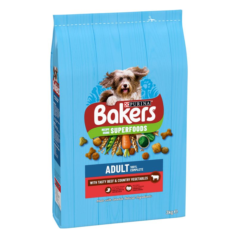 Bakers Adult with Tasty Beef & Country Vegetables || Bakers || view 1