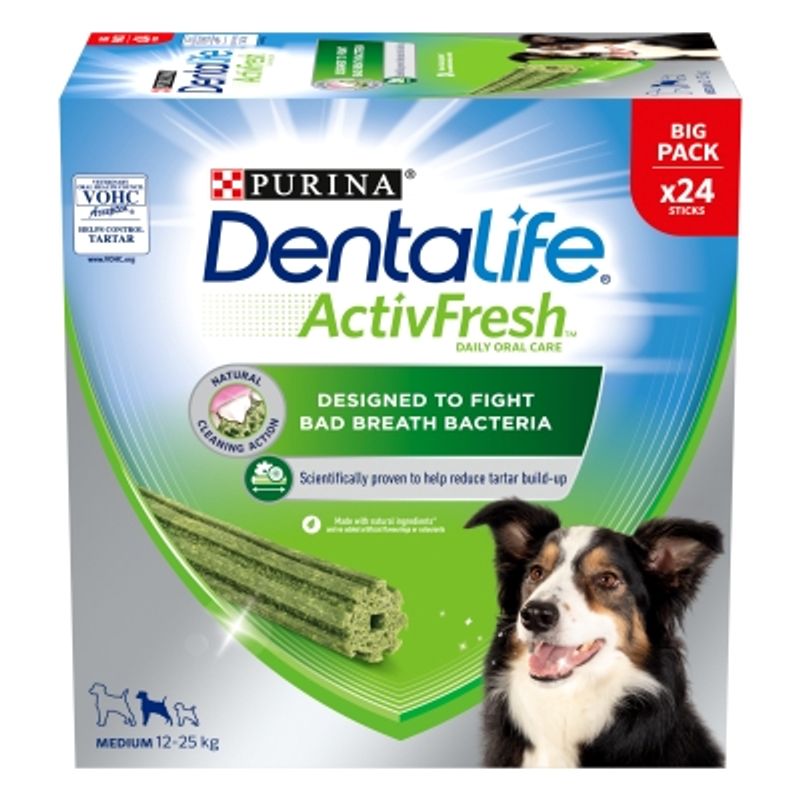 Purina Dentalife ActivFresh Daily Dental Care Snacks for Medium Breed Dogs || Dentalife || view 11