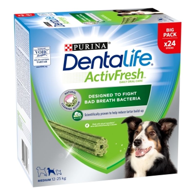 Purina Dentalife ActivFresh Daily Dental Care Snacks for Medium Breed Dogs || Dentalife || view 9