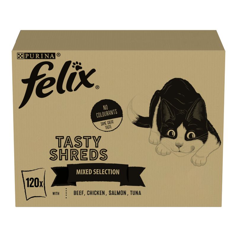 Felix Tasty Shreds Mega Pack 120 x 80g || undefined || view 1