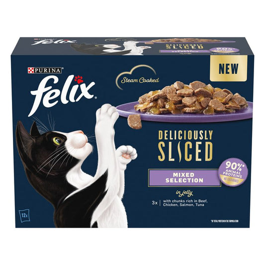 Felix Deliciously Sliced Saver Pack 24 x 80g || undefined || view 1