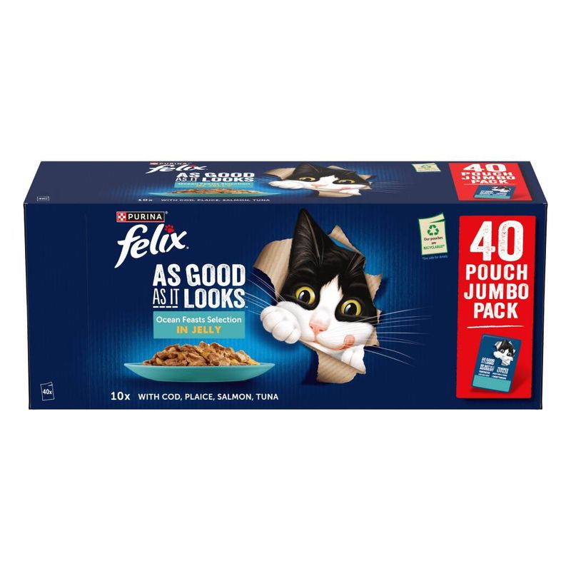 Felix As Good As It Looks Jumbo Pack 40 x 85g || undefined || view 5