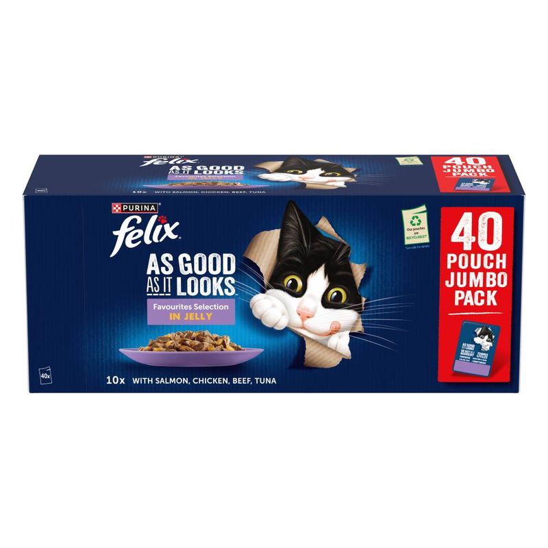 Felix As Good As It Looks Jumbo Pack 40 x 85g || undefined || view 1