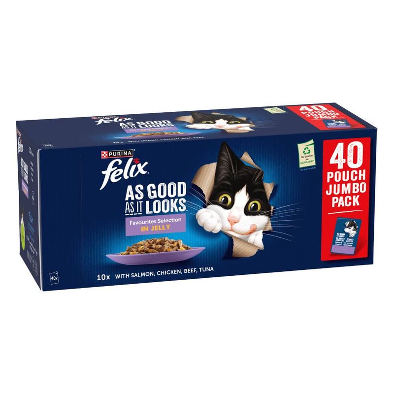 Felix As Good As It Looks Jumbo Pack 40 x 85g || undefined || view 2