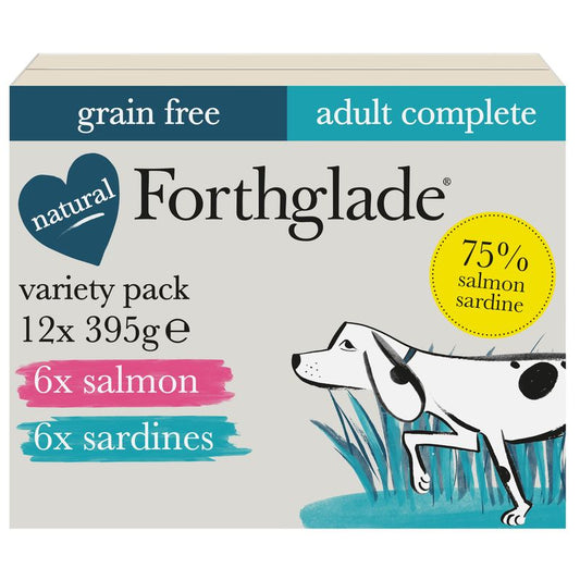Forthglade Complete Meal Grain-Free Adult Dog - Fish Case || Forthglade || view 1