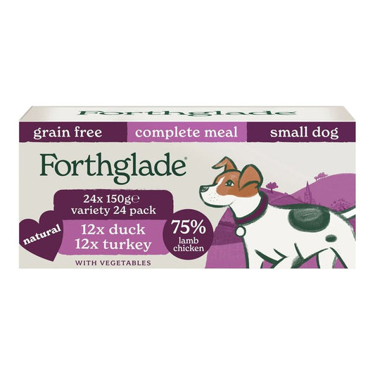 Forthglade Complete Meal Grain-Free Adult Small Dog - Duck & Turkey || Forthglade || view 1
