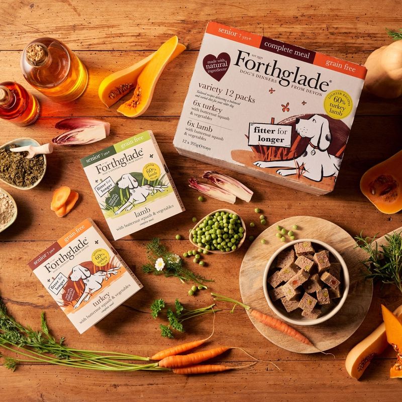 Forthglade Complete Meal Grain Free Senior Dog - Turkey & Lamb || Forthglade || view 5