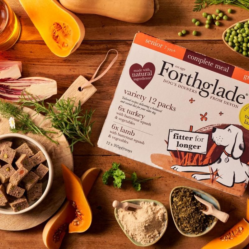 Forthglade Complete Meal Grain Free Senior Dog - Turkey & Lamb || Forthglade || view 6
