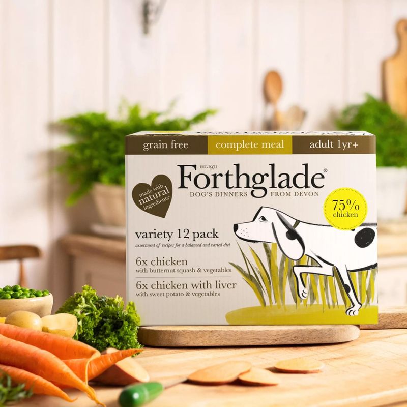 Forthglade Complete Meal Grain-Free Adult Dog - Chicken & Chicken Liver || Forthglade || view 4