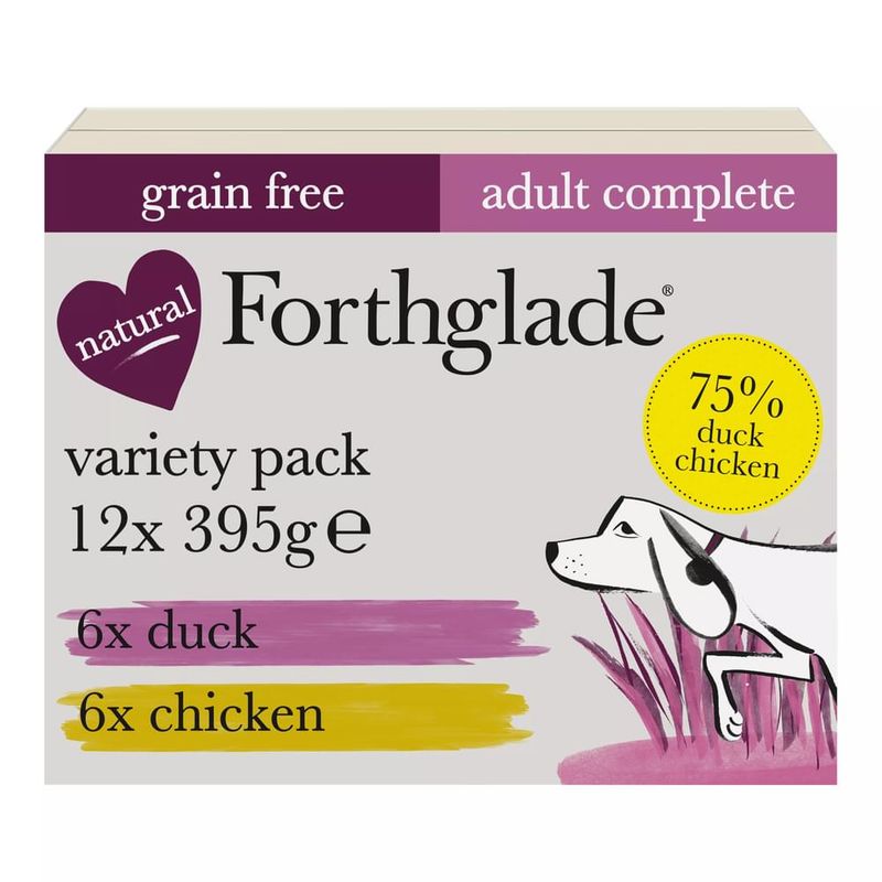 Forthglade Complete Meal Grain-Free Adult Dog - Duck & Chicken || Forthglade || view 1
