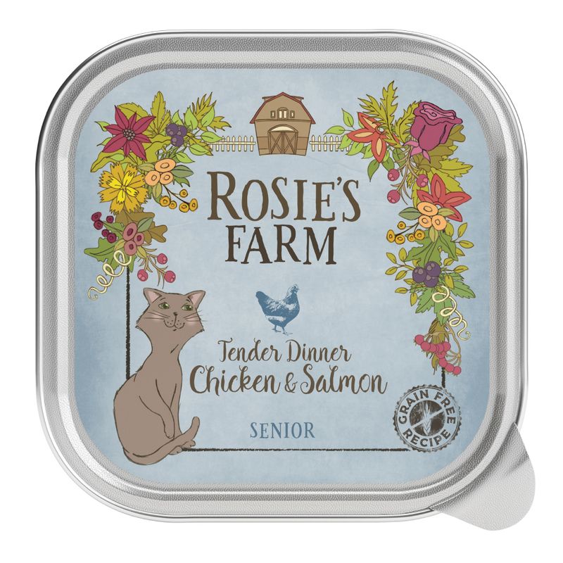 Rosie's Farm Senior Tender Dinner with Chicken & Salmon || undefined || view 2