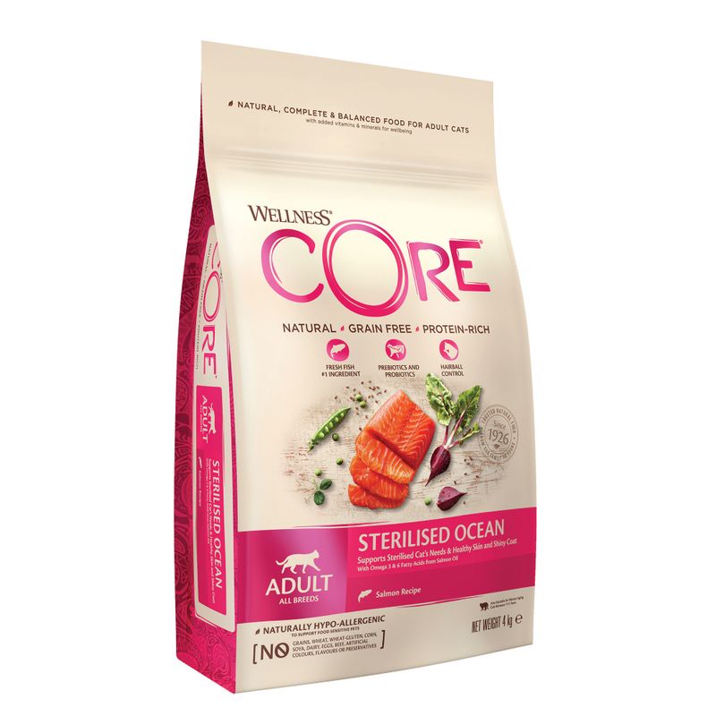 Wellness Core Adult Sterilised Ocean Dry Cat Food || Wellness Core || view 3
