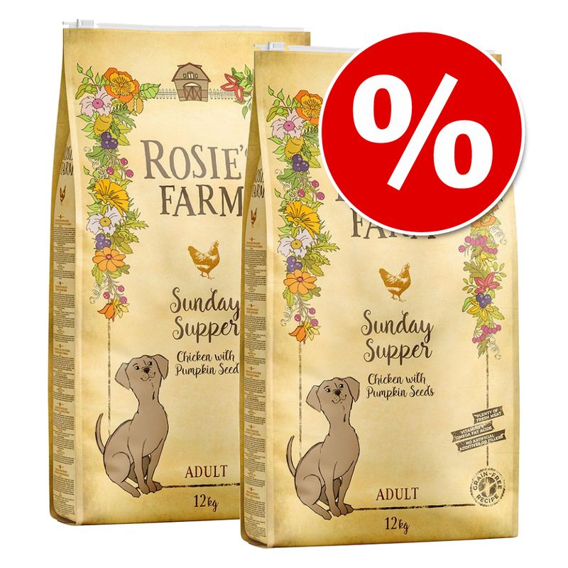 Rosie's Farm Adult Economy Pack 2 x 12 kg || Rosie's Farm || view 1
