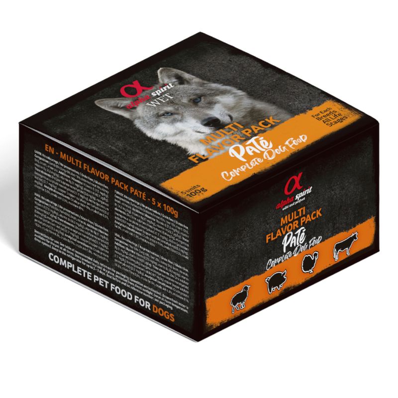 alpha spirit Multi-Flavour Pouch for Dogs || Alpha Spirit || view 1