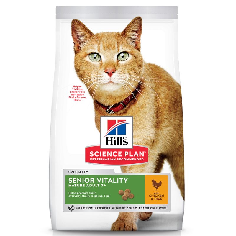 Hill’s Science Plan Mature Adult Senior Vitality with Chicken & Rice || Hill's Science Plan || view 1
