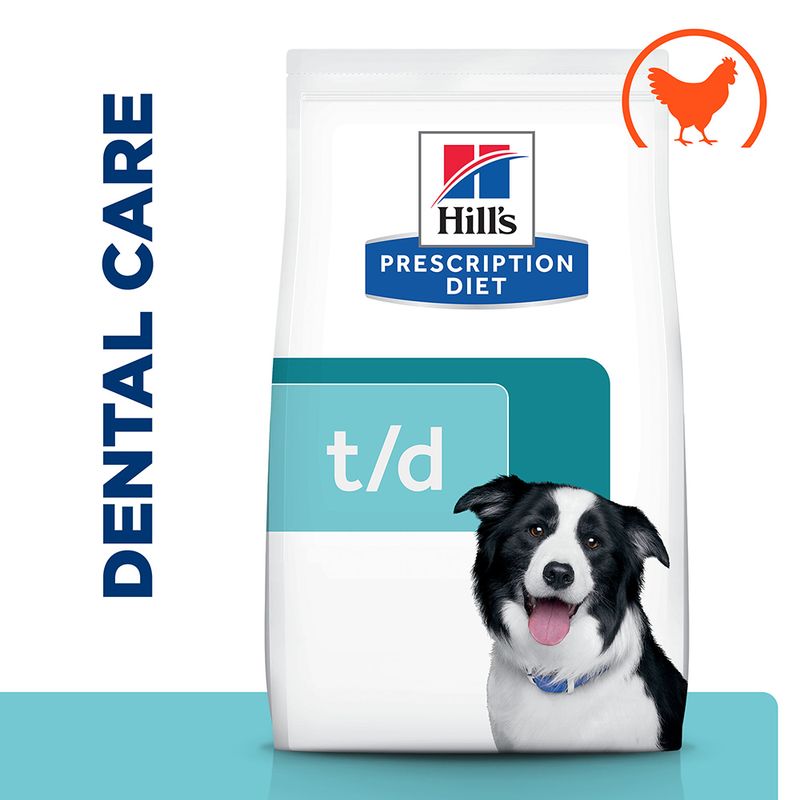Hill's Prescription Diet Canine t/d Dental Care - Chicken || Hill's Prescription Diet || view 1