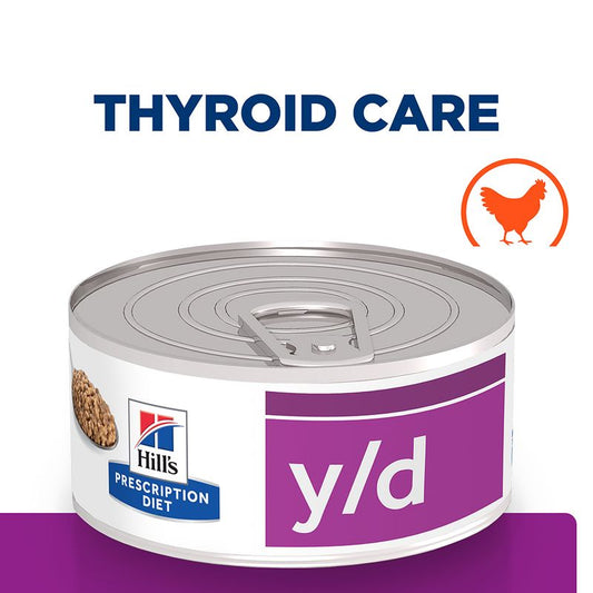Hill's Prescription Diet Feline y/d Thyroid Care - Chicken || undefined || view 1