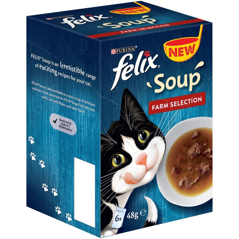 18 x 48g Felix Cat Snacks - 2 + 1 Free! * || Felix || view 1
