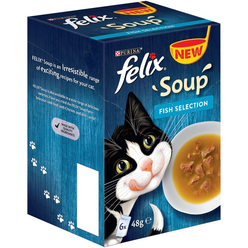 18 x 48g Felix Cat Snacks - 2 + 1 Free! * || Felix || view 2