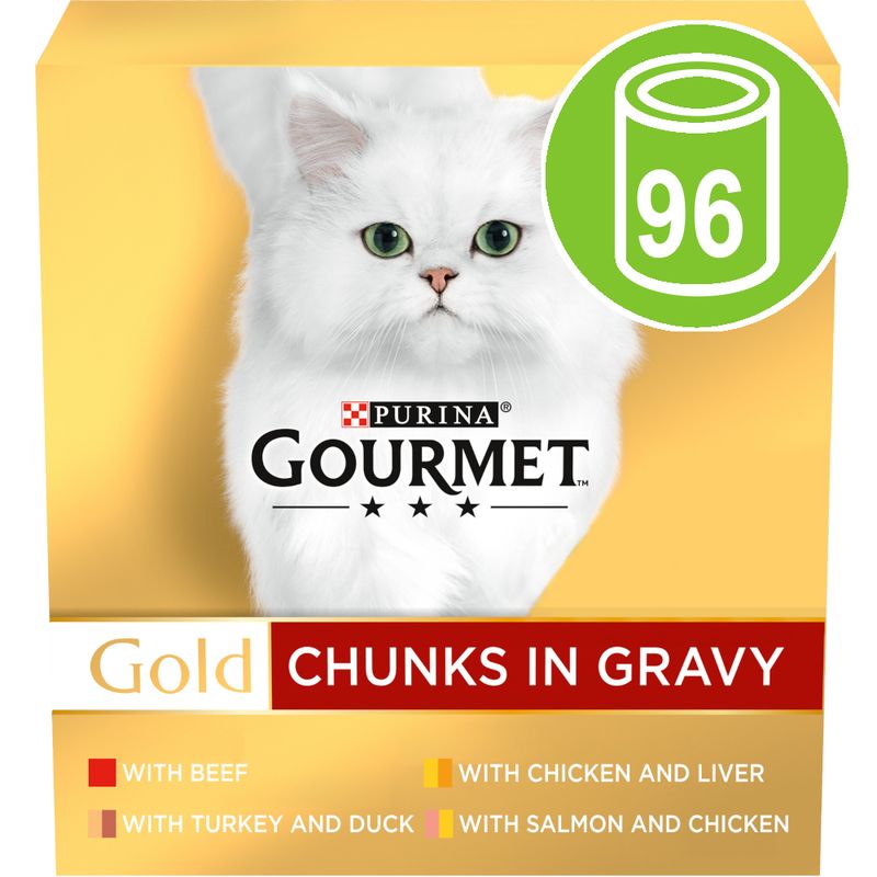 Gourmet Gold Tender Chunks Mega Pack 96 x 85g || undefined || view 1