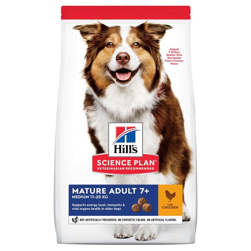 Hill’s Science Plan Mature Adult 7+ Medium with Chicken || Hill's Science Plan || view 1