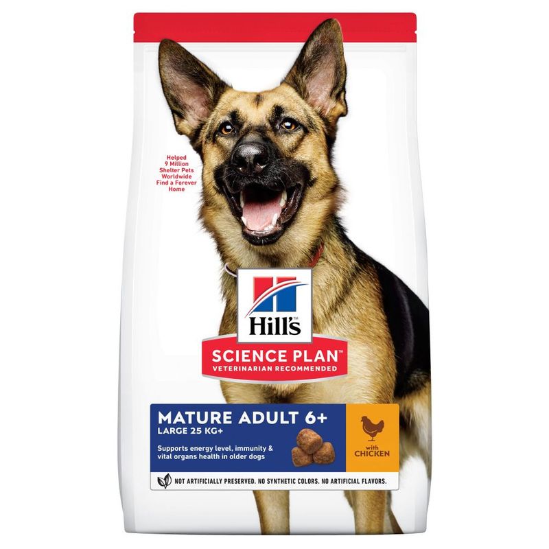 Hill’s Science Plan Mature Adult 6+ Large Breed with Chicken || Hill's Science Plan || view 1