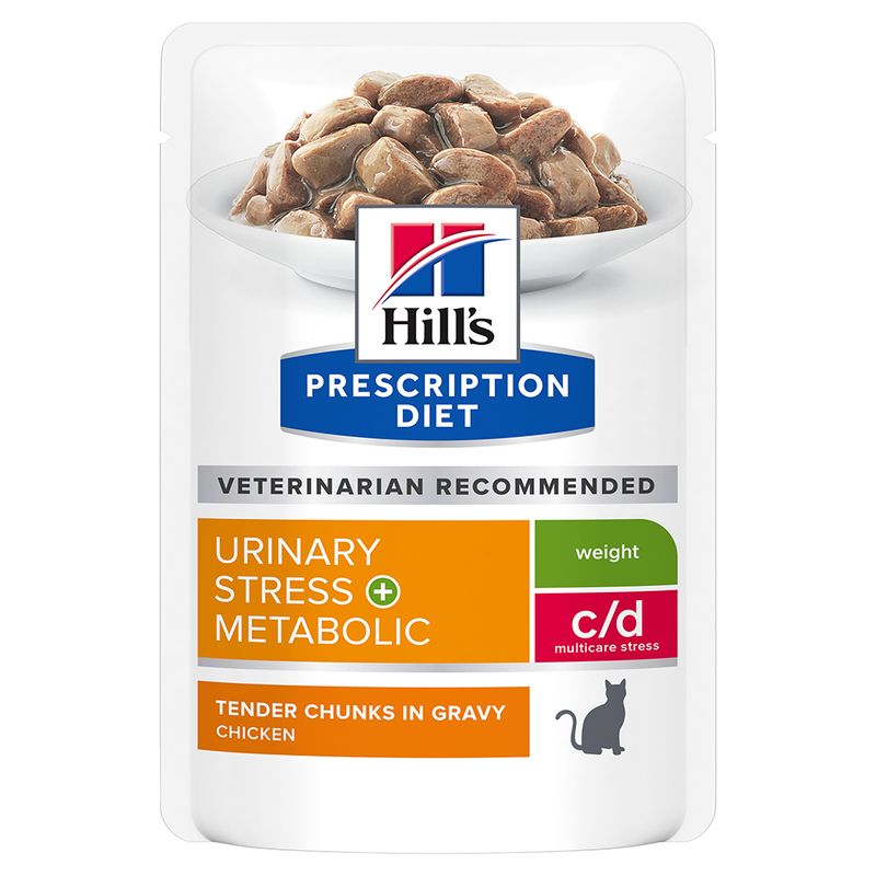 Hill's Prescription Diet Feline c/d Urinary Stress Metabolic - Chicken || undefined || view 2
