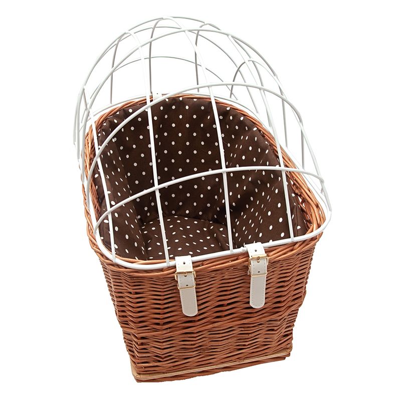 Aumüller Bicycle Basket with Protective Wire for Luggage Rack || Aumüller || view 4