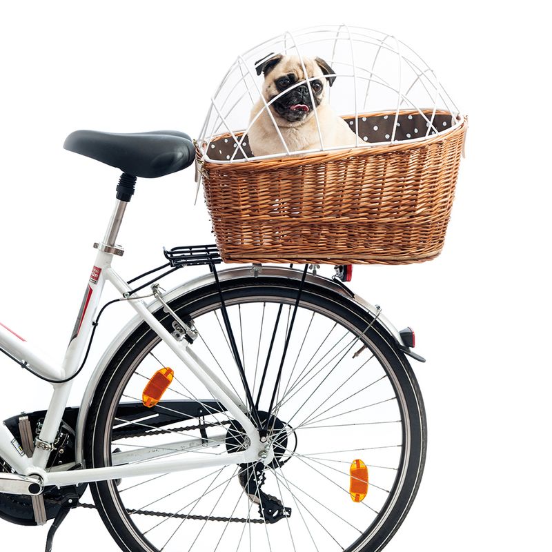 Aumüller Bicycle Basket with Protective Wire for Luggage Rack || Aumüller || view 21