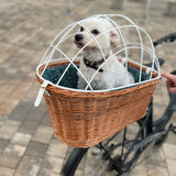 Aumüller Bicycle Basket with Protective Wire for Luggage Rack || Aumüller || view 6