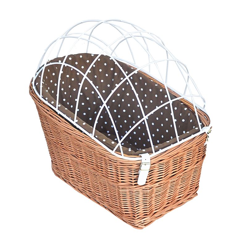 Aumüller Bicycle Basket with Protective Wire for Luggage Rack || Aumüller || view 2