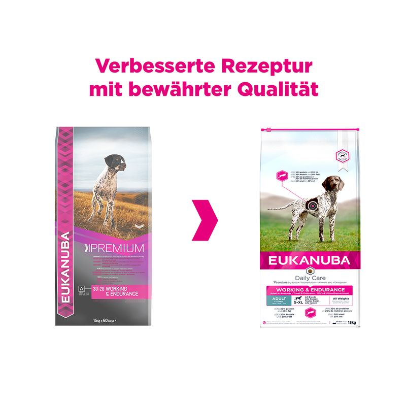 Eukanuba Daily Care Adult Working & Endurance || Eukanuba || view 2