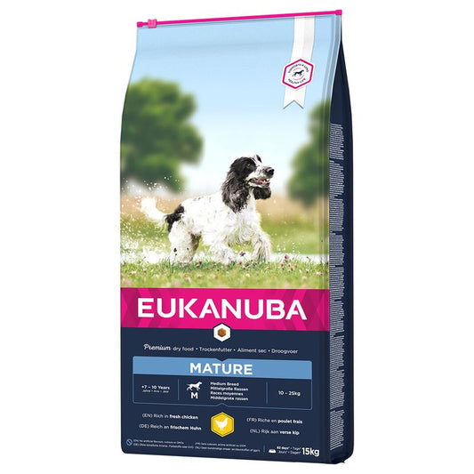 Eukanuba Thriving Mature Medium Breed Chicken || Eukanuba || view 1