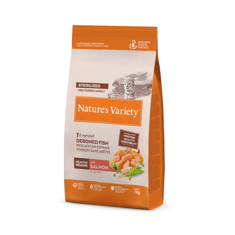 Nature's Variety Healthy Grains Sterilised Salmon || Nature’s Variety || view 3