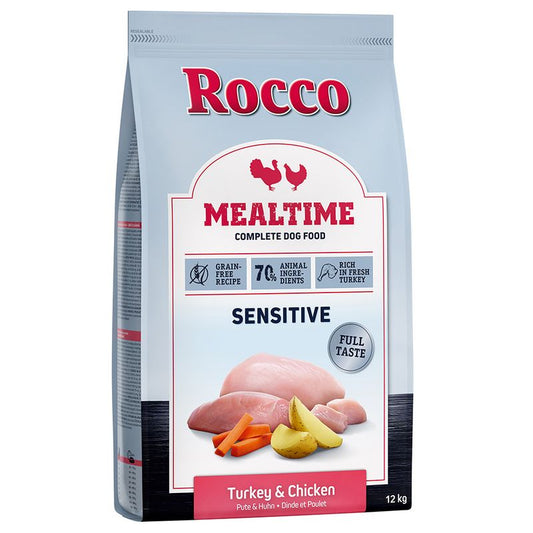 12kg Rocco Mealtime Dry Dog Food + 6 x 400g Rocco Wet Dog Food - 15% Off! * || Rocco || view 1