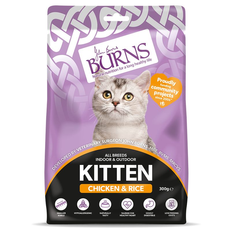 Burns Kitten Chicken & Rice || Burns || view 2