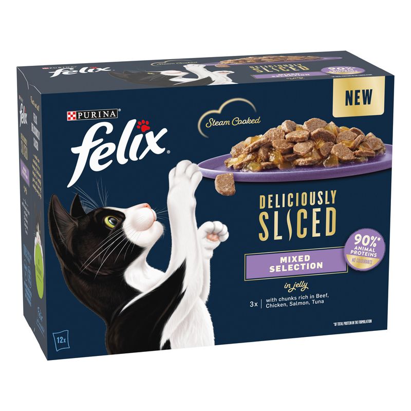 Felix Deliciously Sliced 12 x 80g || undefined || view 2