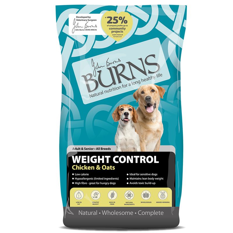 Burns Weight Control Adult/Senior Chicken & Oats || Burns || view 2