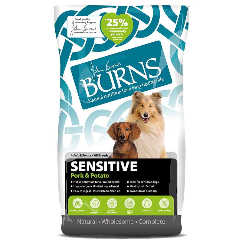 Burns Adult & Senior Sensitive Pork & Potato || Burns || view 3
