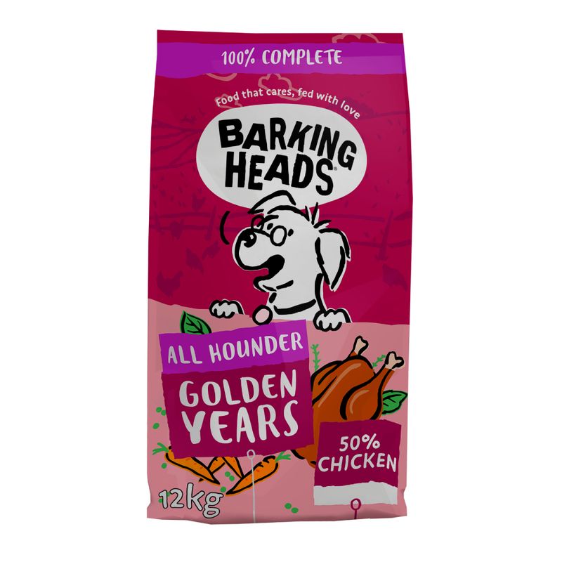 Barking Heads All Hounder Golden Years Chicken || barking heads || view 2