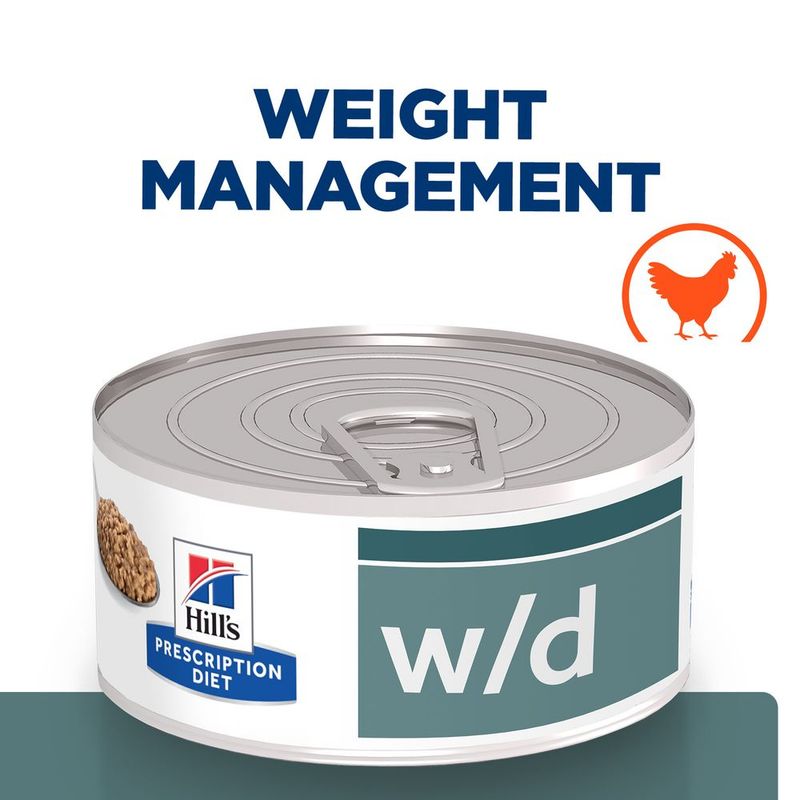 Hill's Prescription Diet Feline w/d Multi-Benefit - Chicken || Hill's Prescription Diet || view 2