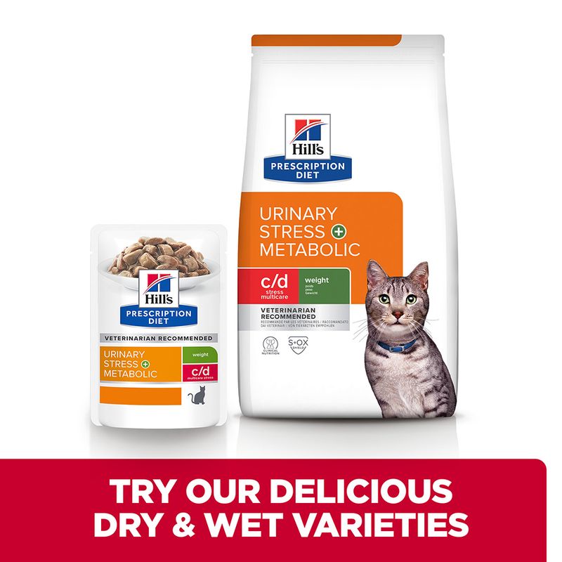 Hill's Prescription Diet Feline c/d Urinary Stress Metabolic - Chicken || undefined || view 7