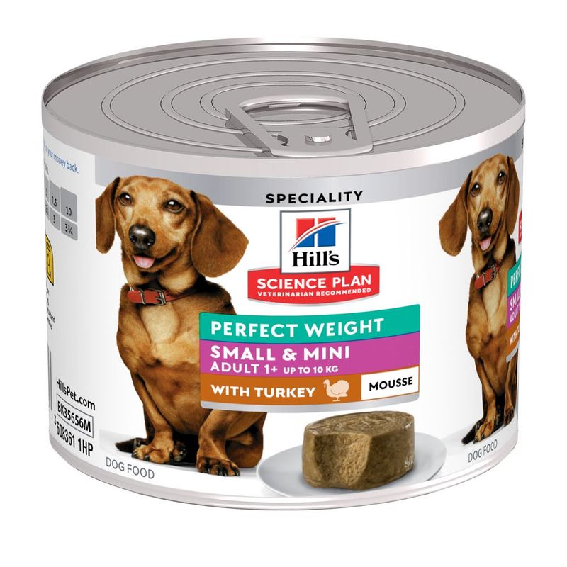 Hill's Science Plan Adult 1+ Perfect Weight Small & Mini Mousse || Hill's Science Plan || view 1