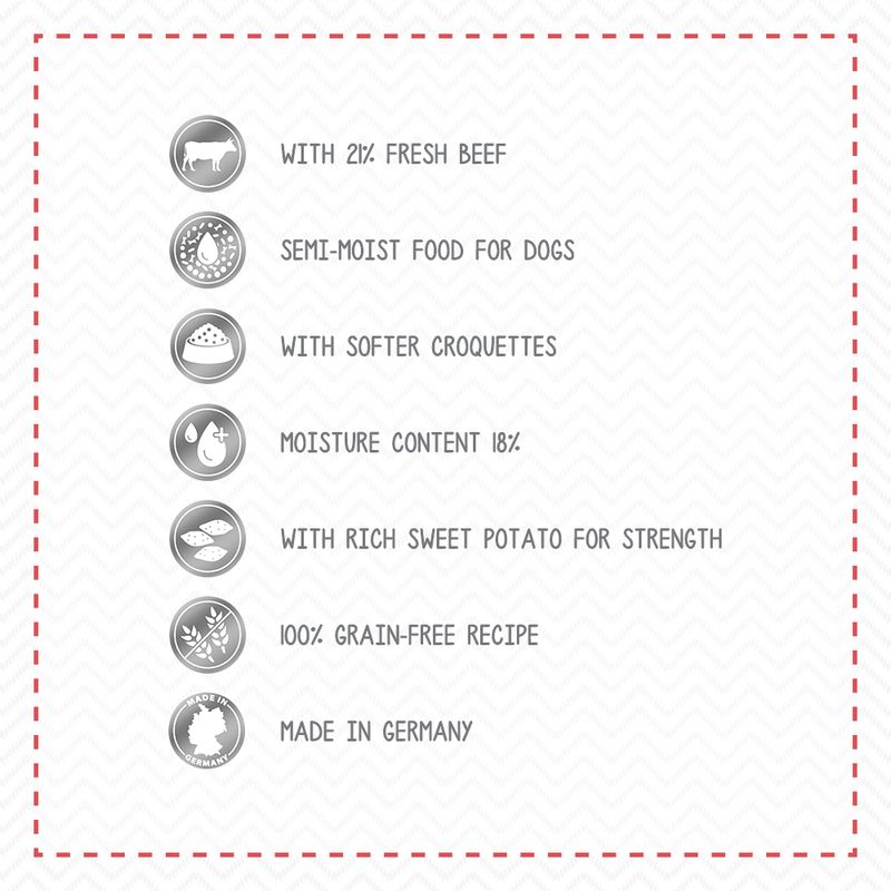 Wolf of Wilderness "Soft" Semi-Moist Mixed Pack || Wolf of Wilderness || view 6