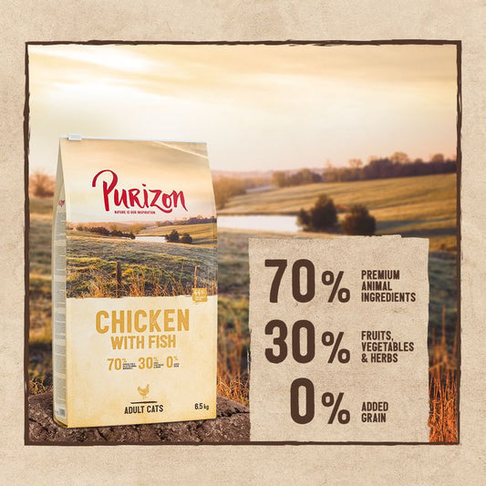Purizon Adult Grain-Free Chicken with Fish || Purizon || view 1