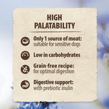 Purizon Single Meat Adult Dog - Grain-Free Salmon with Cornflower Blossoms || Purizon || view 4