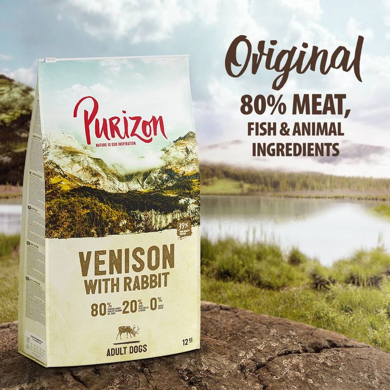 Purizon Original Venison with Rabbit Adult – Grain-free || Purizon || view 1