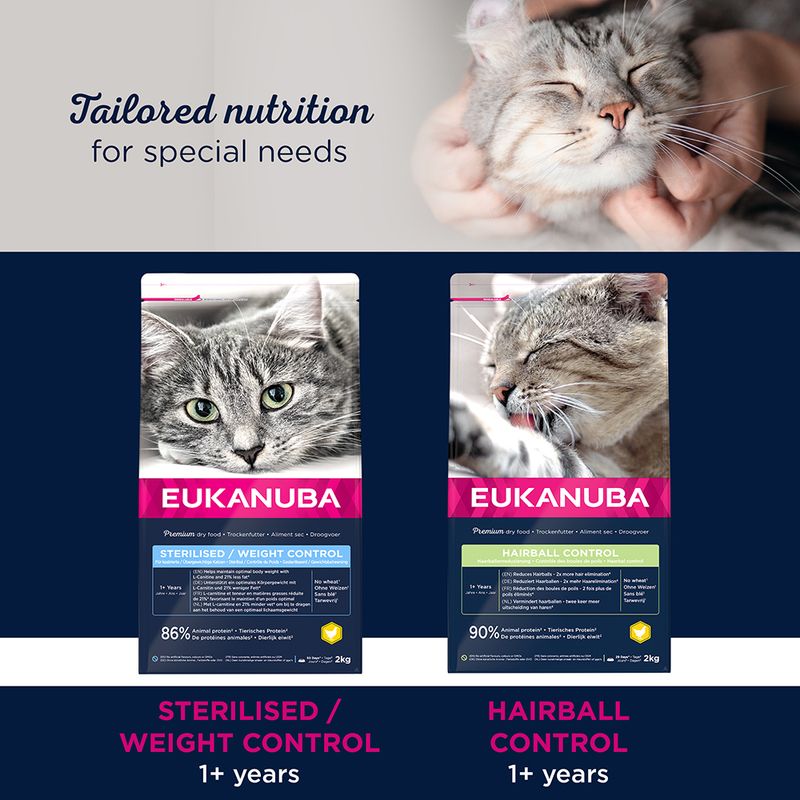 Eukanuba Hairball Control Adult || Eukanuba || view 7