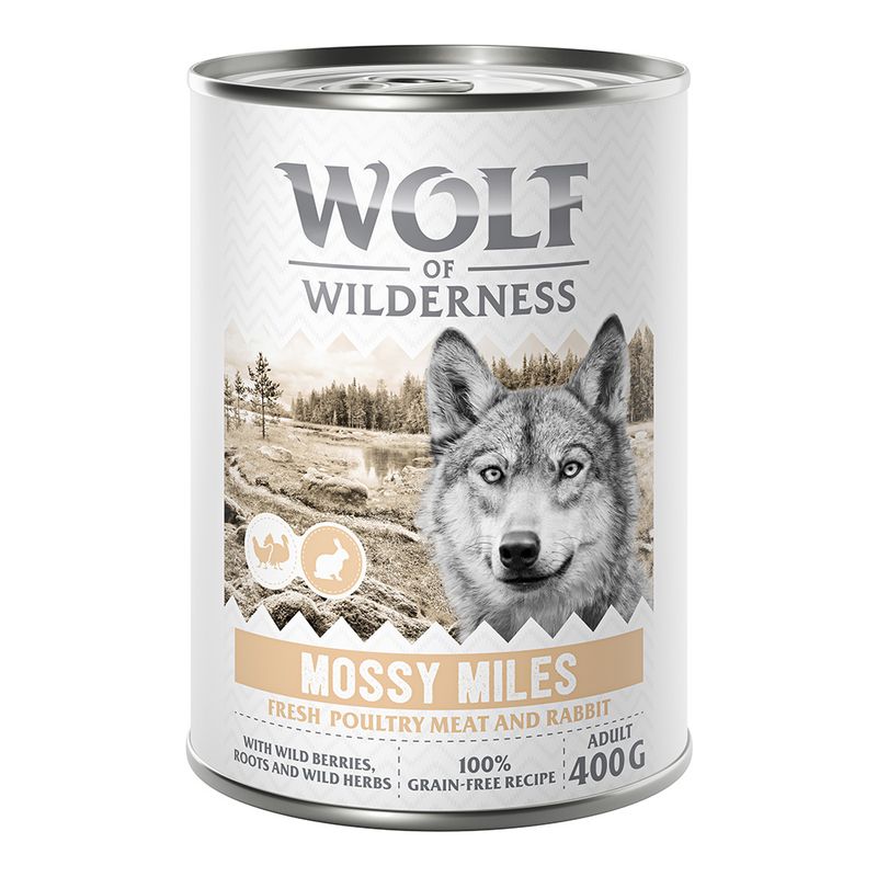 Wolf of Wilderness Adult ''Expedition'' 6 x 400g || Wolf of Wilderness || view 6