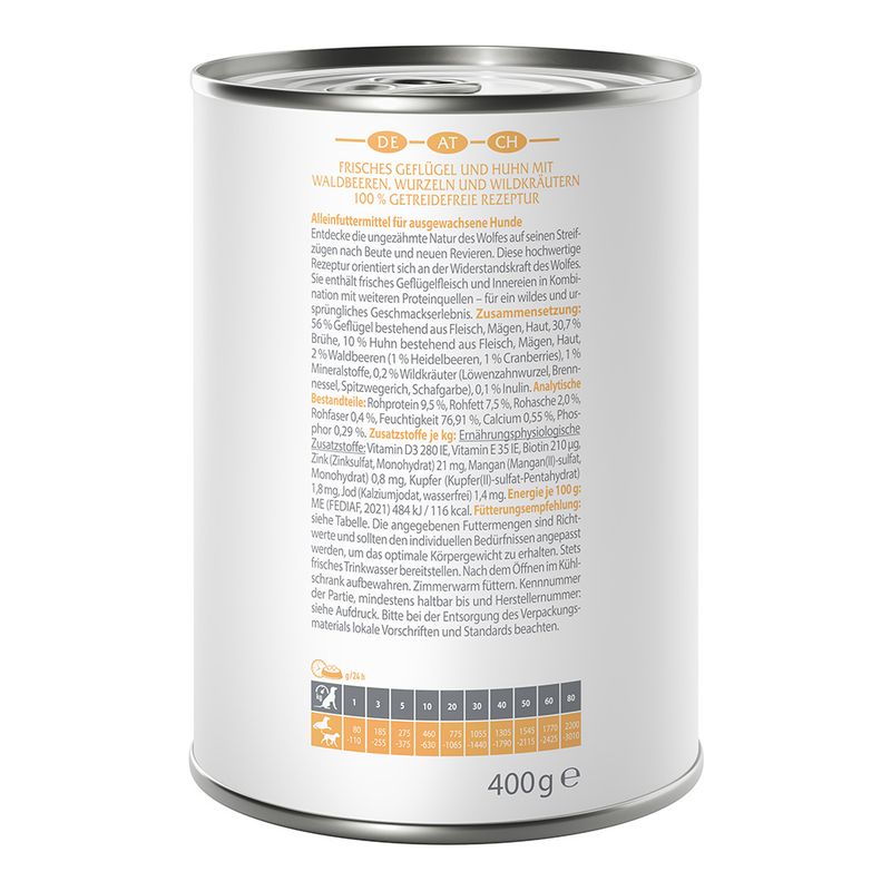 Wolf of Wilderness Adult ''Expedition'' 6 x 400g || Wolf of Wilderness || view 9